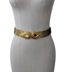 Gutos West Germany Vintage Gold Belt